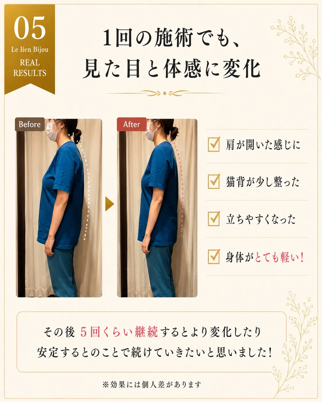 「美しい姿勢と楽な身体」をお求めの方へ